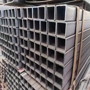 镀锌方管b钢材方钢管瓦支架搭棚建筑工地方通铁管方型管4*6支撑架