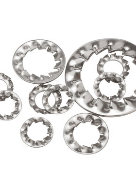 M3-M24304不锈钢锁s紧垫圈外内锯齿垫多齿防滑止动防松垫片GB86