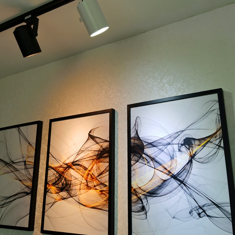 服装店射灯 店铺i专用商用led轨道灯 暖白光超亮展厅par30灯泡灯