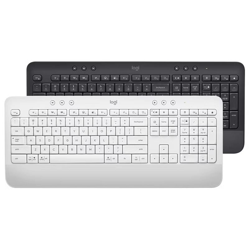 罗技K650 B2B无线蓝牙键盘双模办公商务家用打字笔记本电脑