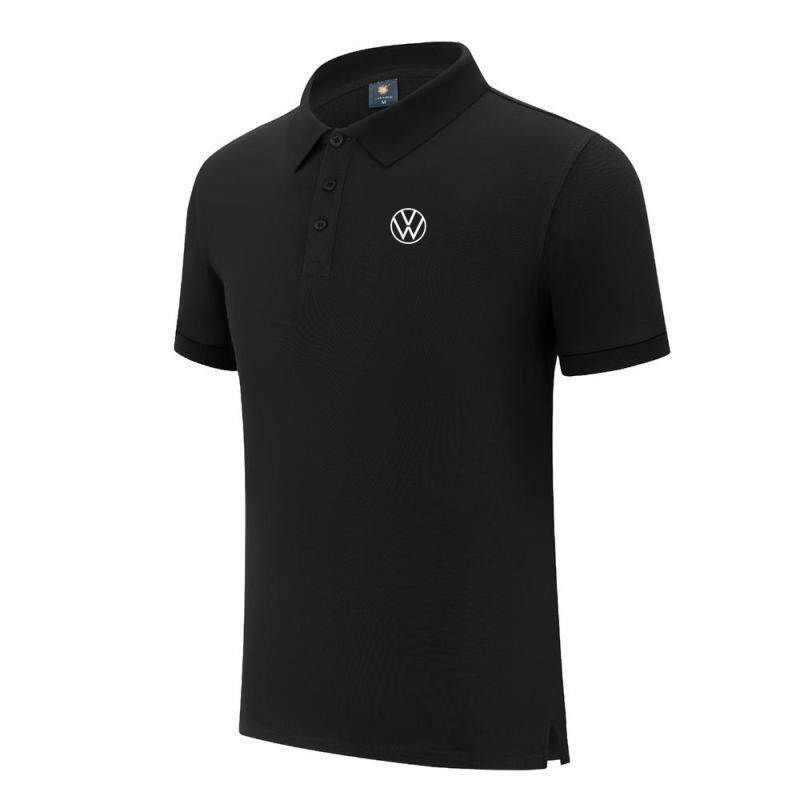 上汽一汽大众4s店工装纯棉t恤汽车城销售员工作服POLO衫定制logo