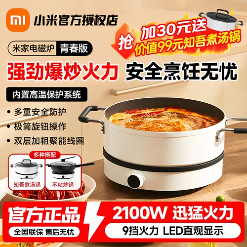 小米米家电磁炉家用小型持续加热