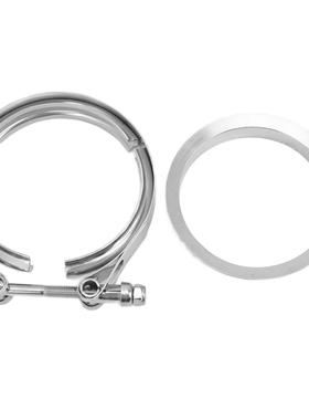 S400 S400SXE S475 S480 T4 涡轮不锈钢法兰卡箍组套4寸