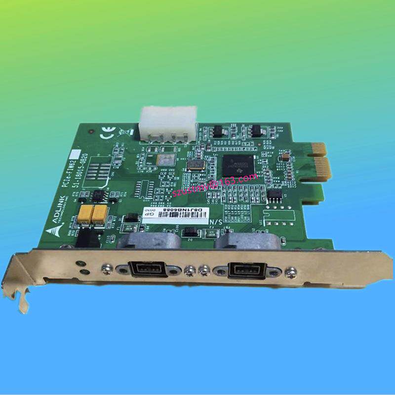 ADLINK PCIe-FIW62/64 2CH IEEE-1394b PCIex1机器视觉图像采集卡