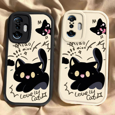 惊吓猫咪适用红米K40游戏增强版手机保护壳redmiK40小米新款gaming硅胶redmi套k4o男M2012K10C女game外壳pro