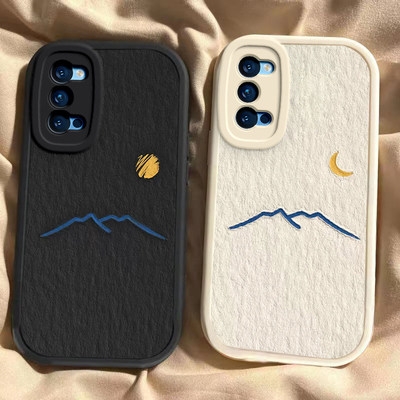 适用OPPOReno4pro手机壳reno4por新款OPPO5G硅胶opporeon套opopreno情侣0p男oppreno女opp0pporeno软太阳月亮