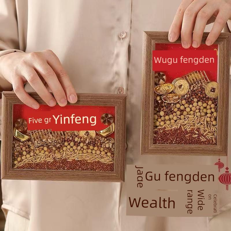 采购产品乔迁装饰，谷物收获装饰，入口大厅，新家装饰礼品，全套