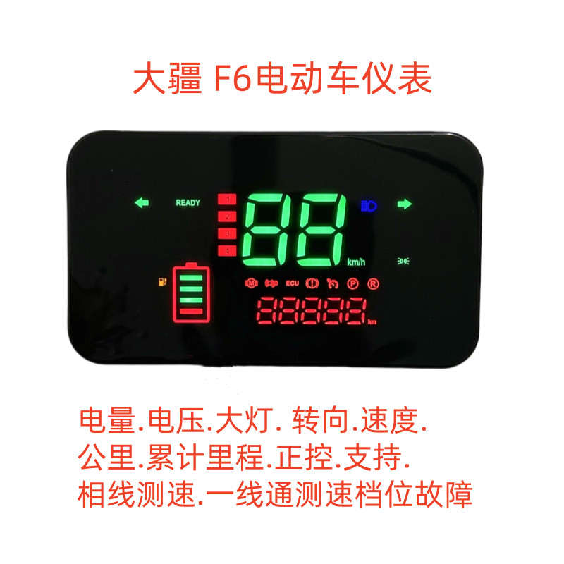 国威吉祥狮比德文电动车仪表H1大疆009电瓶车仪表显示屏公里码表