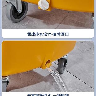 c!榨水车拖把桶拖地商用酒店保洁专用墩布拖布压水济水柞水车拖