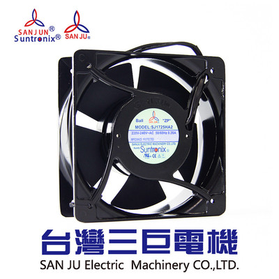 台湾三巨品牌全新 SJ1725HA2-0.28A散热风扇工业冷水机设备散热