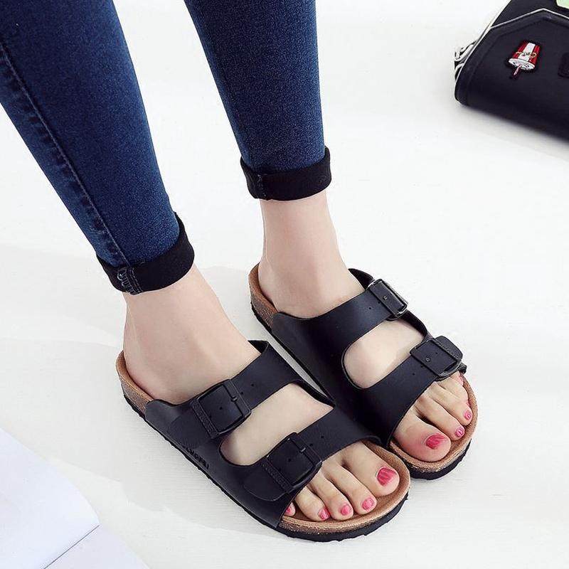 软木拖情侣韩版鞋女夏沙滩学生防滑季大码凉鞋男凉拖鞋平底一字拖,女鞋,一字拖,淘宝优惠券,粉丝福利购,淘宝优惠卷