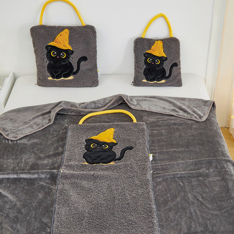 多功能时尚手提抱枕被子两用沙发盖毯汽车内靠枕二一空调折叠被,居家布艺,抱枕被,淘宝优惠券,粉丝福利购,淘宝优惠卷