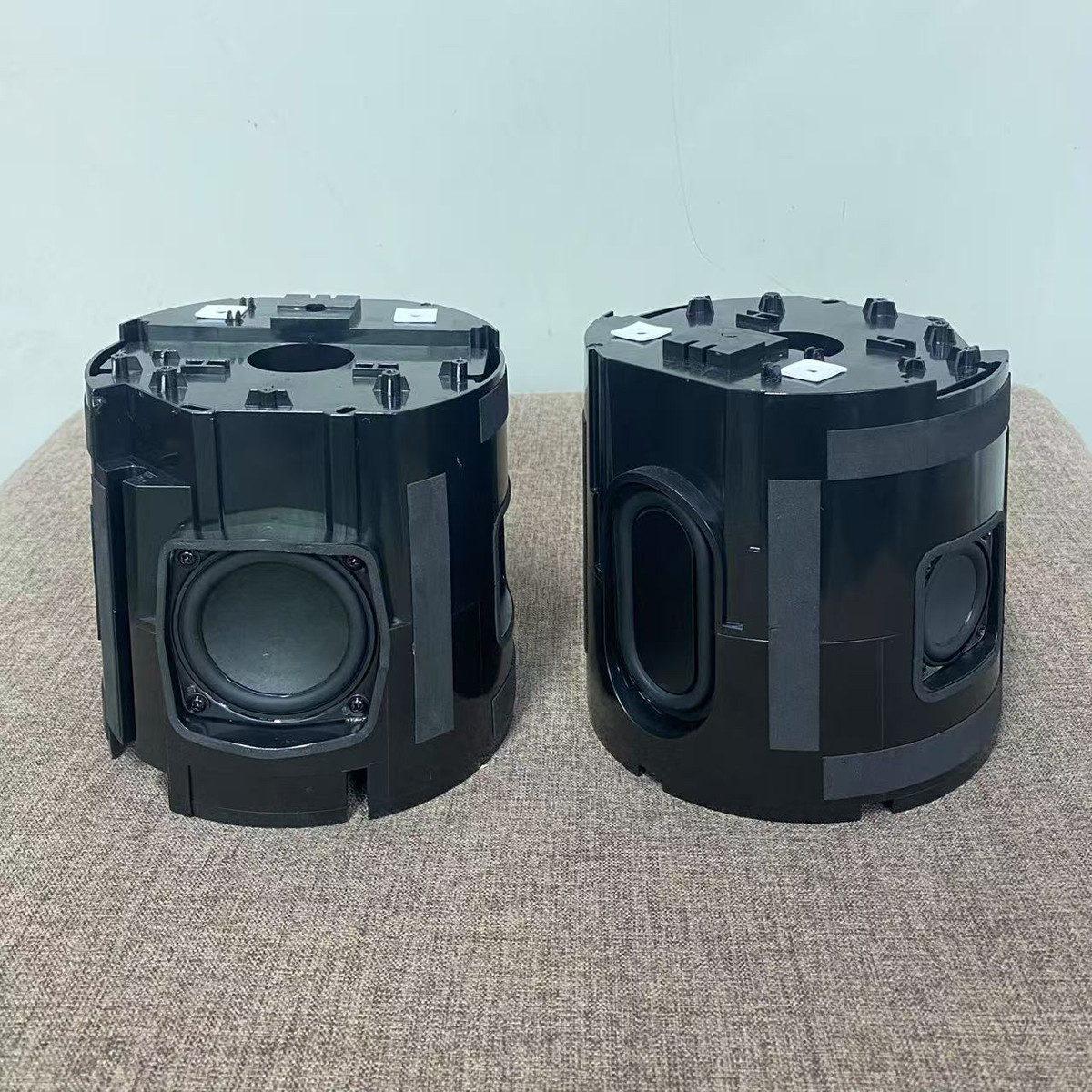 哈曼无源全频音箱 三全频喇叭圆柱形音箱发烧级低音振膜DIY音箱