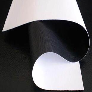 黑白喷绘布遮光广告材料灯箱布婚庆舞台铺地吊顶房产装修布围挡布