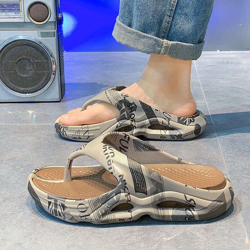 人字拖男夏季外穿防滑软底运动拖鞋青少年踩屎感海边沙滩夹脚凉拖,流行男鞋,人字拖,淘宝优惠券,粉丝福利购,淘宝优惠卷