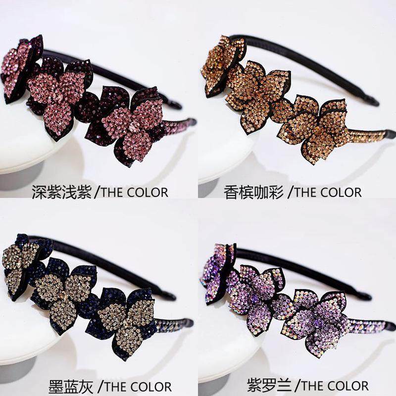 高档发窟发捆发箍水钻发夹折不韩国发卡头饰断头箍韩式甜美韩版头,饰品/流行首饰/时尚饰品新,发饰,淘宝优惠券,粉丝福利购,淘宝优惠卷