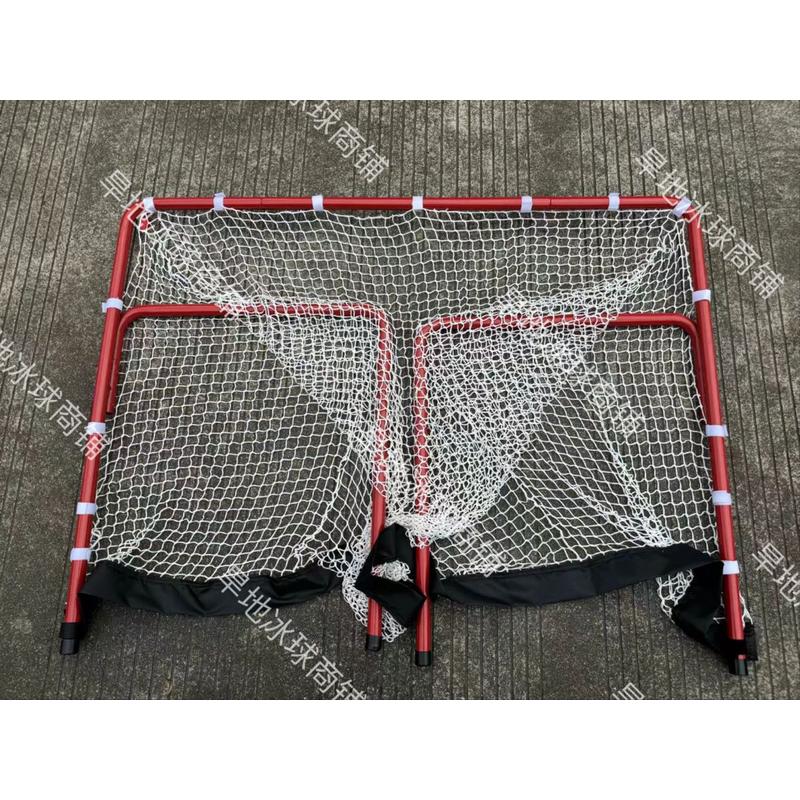 折叠旱地冰球门小球门迷你训练冰球门简易携带软式曲棍球门