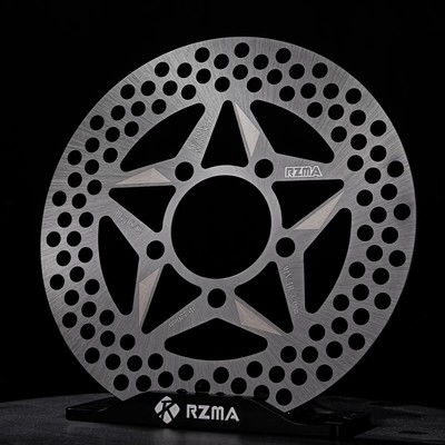 瑞祖玛220/245一体碟刹盘五孔改装极核AE4 AE8前刹车盘对四卡钳