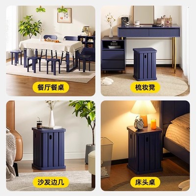 矮凳实木小凳子家用现代简约创意木凳坐凳结实耐用客厅可叠放木凳