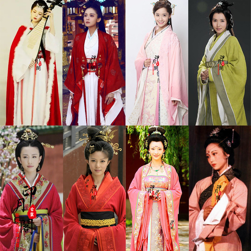 高货速发春秋战国古代四大美女王昭君貂蝉杨贵妃西施同款女士汉服
