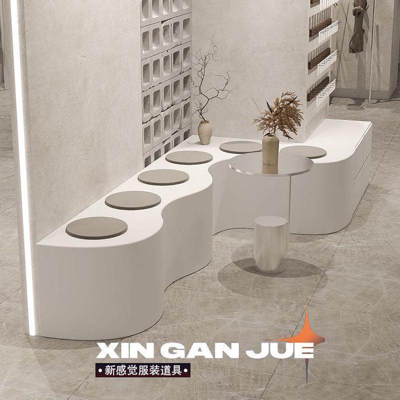 服装店软装橱窗装饰坐展示台靠道具展台鞋包异型凳子墙人陈列定制,商业/办公家具,中岛/流水台,淘宝优惠券,粉丝福利购,淘宝优惠卷