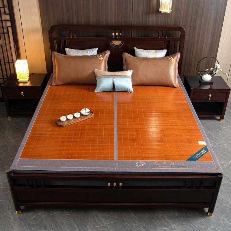 2024新款竹席碳化席夏凉席1.5米床家用空调席1.8米床,床上用品,竹席,淘宝优惠券,粉丝福利购,淘宝优惠卷