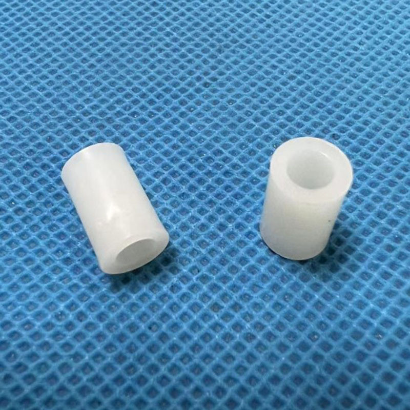 ABS塑料垫圈白色圆体隔离柱，塑胶套管，间隔柱直通柱6-3*2-25mm