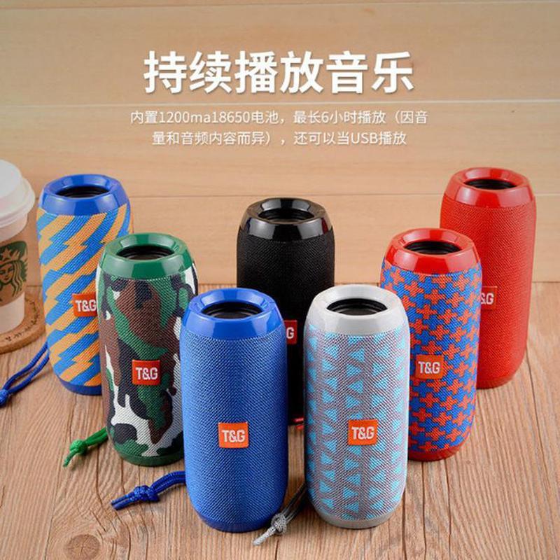 蓝牙户外音箱音响无线便携低音炮插卡tg小家用迷你防水音量收音机