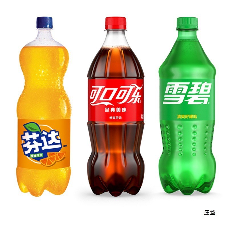新货可口可乐芬达雪碧混装888ML*1包（3种口味各1瓶）