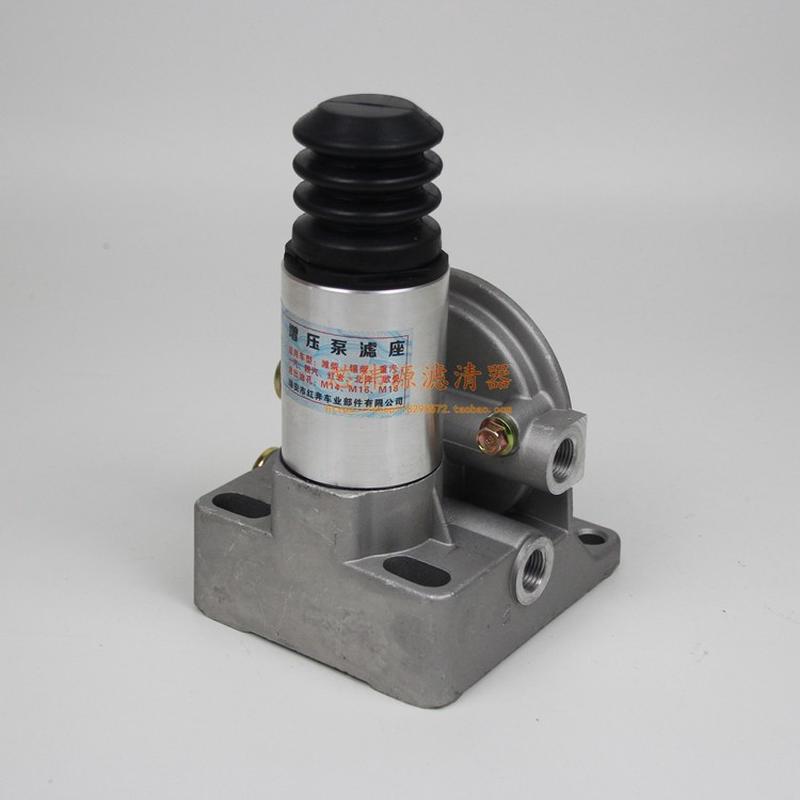 pl420新式增压泵改加装油水分离器总成高压滤芯滤清器总成柴油