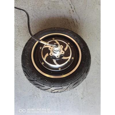 10寸碟刹电动滑板车电机希洛普金宇新同款电机36V48V500W800W