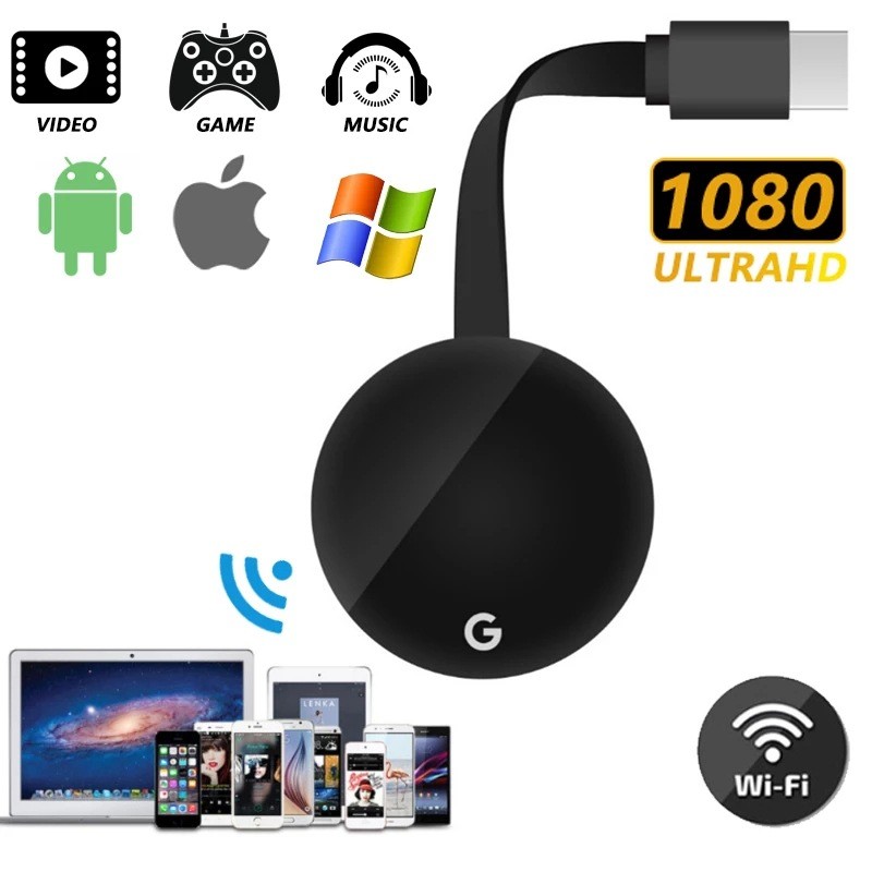 G7S 无线同屏器 WiFi推送宝 HDMI 手机app同屏器 Dongle anycast