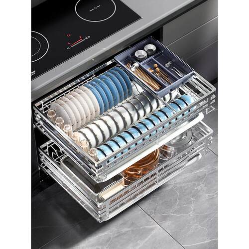 浅拉篮410460深碗篮800橱柜拉篮