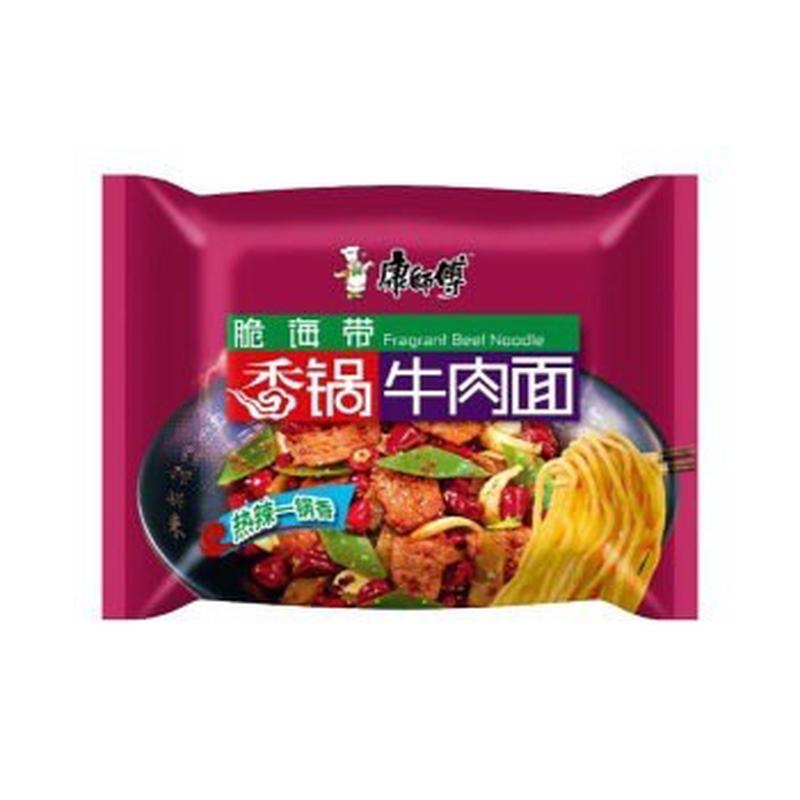 新货四川重庆康师傅香锅麻辣牛肉笋子辣卤泡椒牛肉面速食泡面方便