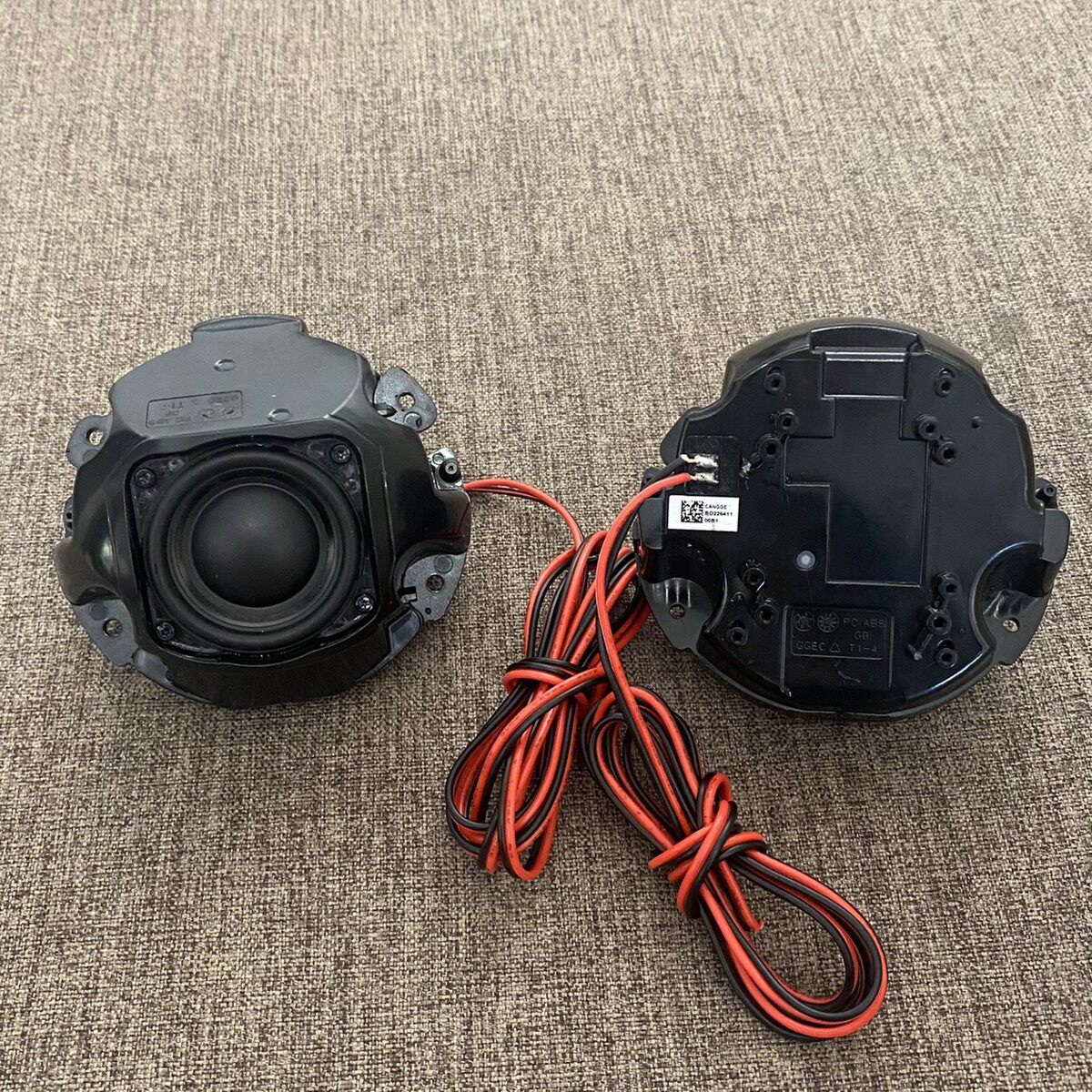 丹麦B&O圆形塑料发烧小音箱 1.5寸HIFI钕磁全频喇叭DIY无源音箱