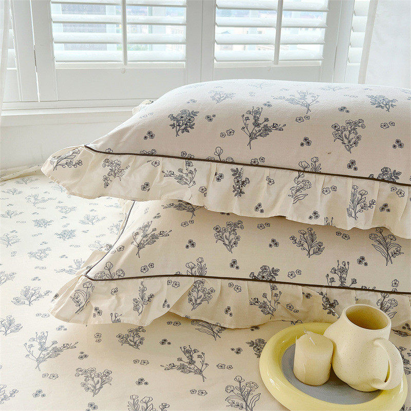 田园公主风纯棉单品枕套花边全棉枕芯罩学生单件48*74枕头内胆套,包装,彩印包装,淘宝优惠券,粉丝福利购,淘宝优惠卷