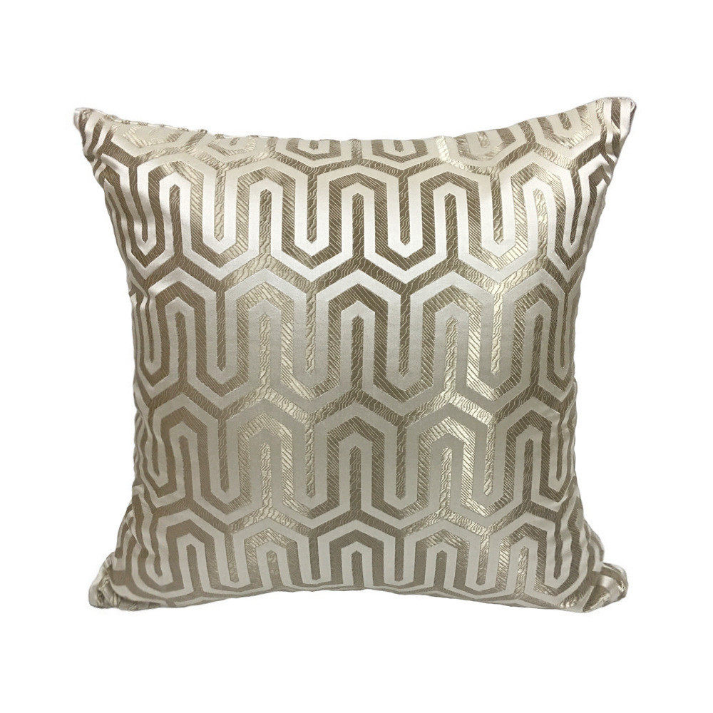 约时尚几何提花色织抱枕套沙发软装米色灰蓝靠垫套45x45,居家布艺,抱枕被,淘宝优惠券,粉丝福利购,淘宝优惠卷