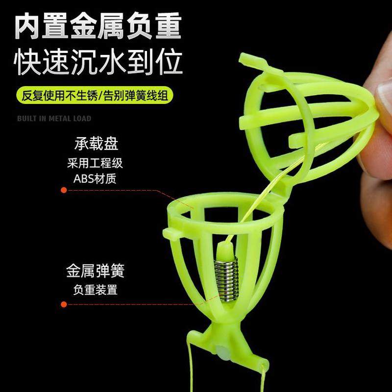 猛攻浮水怪钓笼鱼钩手竿子线双钩专用鲢鳙钓饵鲢鳙钓组笼绑好新款,户外/登山/野营/旅行用品,鱼钩,淘宝优惠券,粉丝福利购,淘宝优惠卷