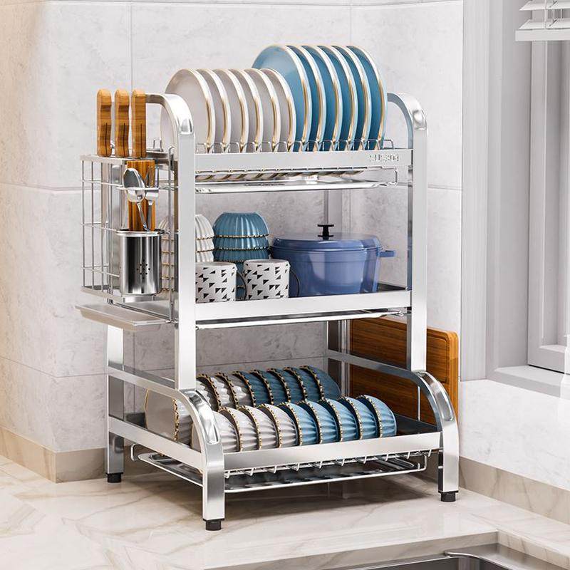 30放碗架不锈钢厨房置物架4碗碟收纳架碗筷收纳盒碗柜沥水碗盘架,厨房/烹饪用具,碗架,淘宝优惠券,粉丝福利购,淘宝优惠卷