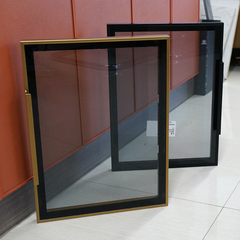 铝合金家具极简材料边门材料20铝框玻璃门现代衣柜门酒柜门窄批发