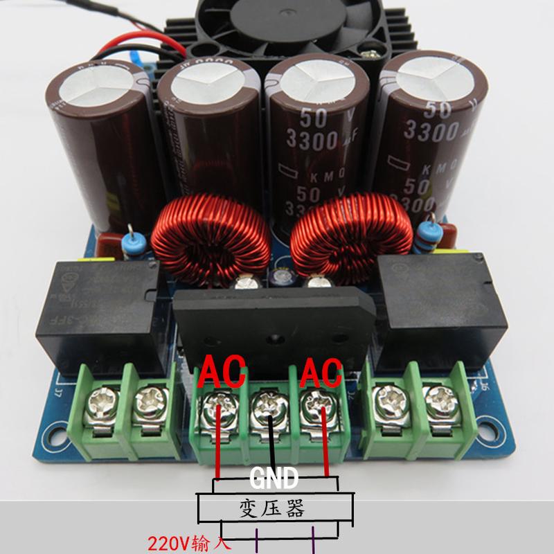 大功率D类数字音频功放板 TDA8954双12-26V供电单声道功放板