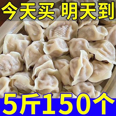 大娘牛羊肉早餐饺子半成品手工水饺速冻冷冻韭菜整箱速食