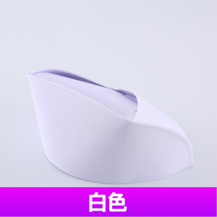 速发高品质护士帽燕尾帽粉色浅蓝色白色薄款加厚款冒医生帽女生实