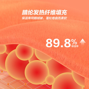 厂家博洋可水洗机洗豆豆绒腈纶冬天被子加厚发热学生被冬季 棉被芯