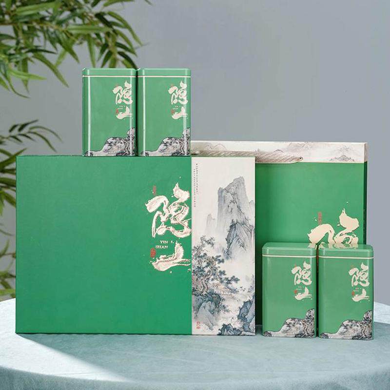 款绿茶茶叶包装茶一斤盒空春半斤礼盒定制礼品包装高档中国风2024,包装,茶叶包装,淘宝优惠券,粉丝福利购,淘宝优惠卷