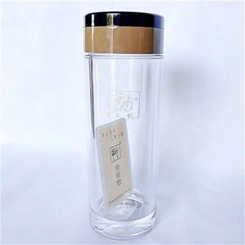 诸暨南龙杯上龙口杯无毒无味隔热防摔防漏有机玻璃水杯摔不烂