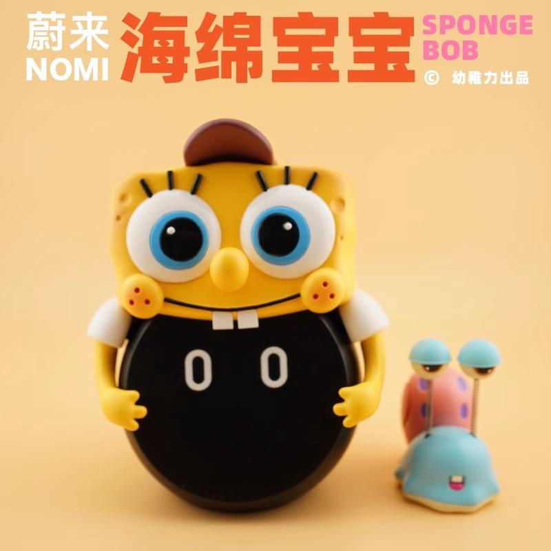 蔚来nomi帽子海绵宝宝装饰ET5ET7ES6ES8EC6EC7头饰摆件
