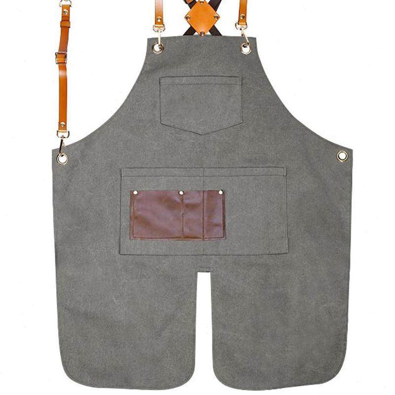女男咖啡餐厅厚师理发开叉烘焙围裙定制logo印字工作服店帆布新款,家庭/个人清洁工具,围裙,淘宝优惠券,粉丝福利购,淘宝优惠卷
