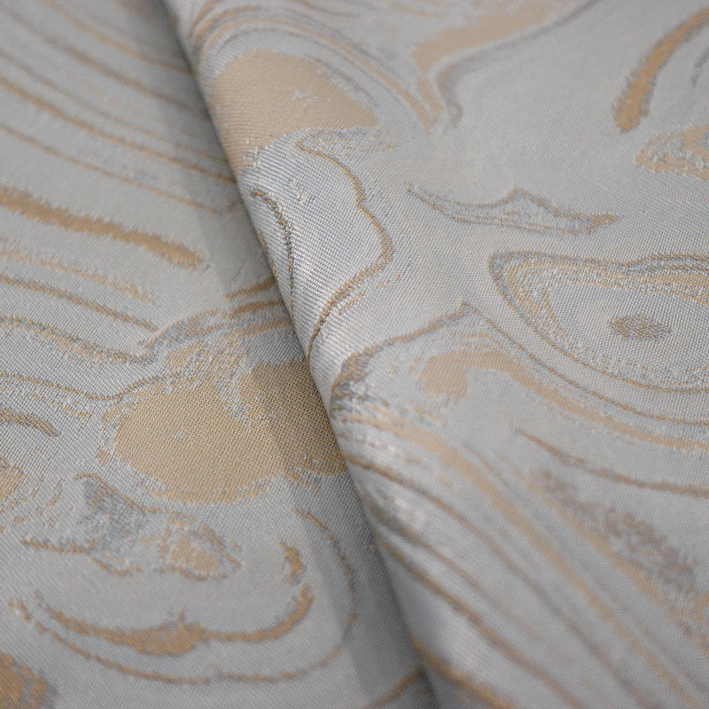 轻奢风大理石纹高精密提花面料家居沙发抱枕桌旗红木家具窗帘面料