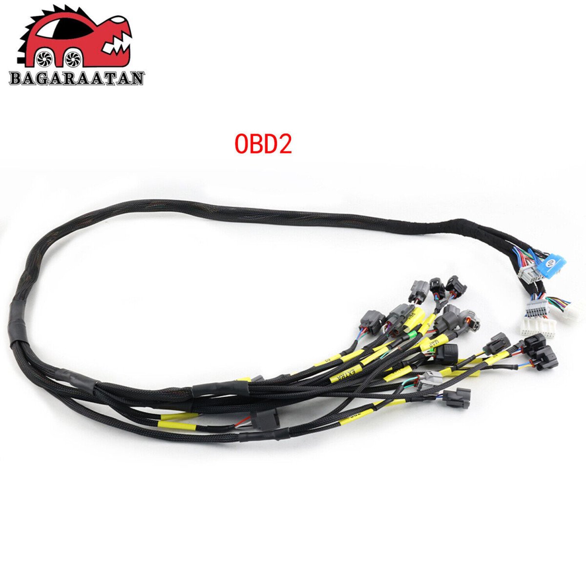 嵌入式发动机线束CNCH-OBD2-1适用本田Civic Integra B16 B18 D16